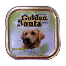 Golden Bonta Dog Canned Food with Lamb & Duck Meal 羊肉+鴨肉100g 